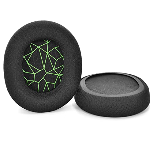 Replacement Ear Pads Cushions Compatible with SteelSeries Arctis 3 Arctis 5 Arctis 7 Arctis 9 Arctis 9X Arctis PRO Gaming Headphones Earpads (Green print) - Image 3