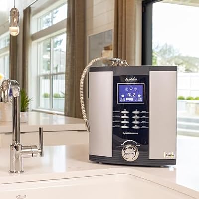 AlkaViva Athena H2 Alkaline Water Machine, Water Ionizer Machine for Home pH 4-10, Only EPA Lab Tested Ionized Water Machine, Fully Automatic, Easy to Install & Use