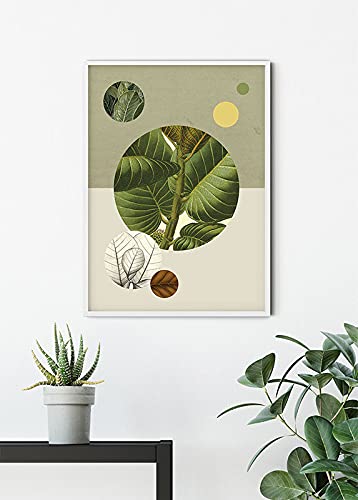 Póster de estructura verde con diseño moderno Komar P054 de alta calidad 5