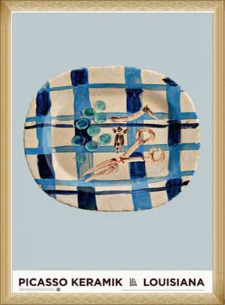 Amazon.co.jp: ポスター パブロ ピカソ Still Life with A Bungh of 
