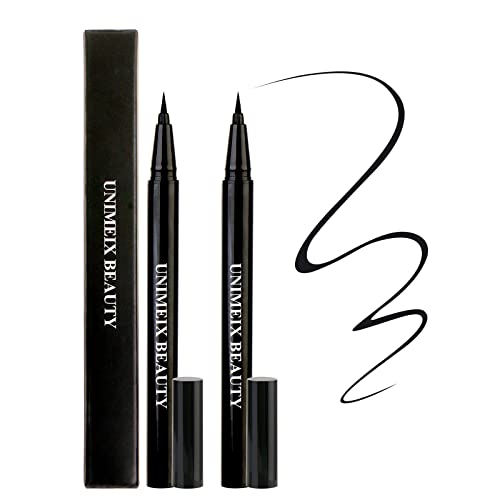 Unimeix Eyeliner Liquid Liner Waterproof Eye Liner Makeup Eyeliner Pen Precise All Day Black #TOP23