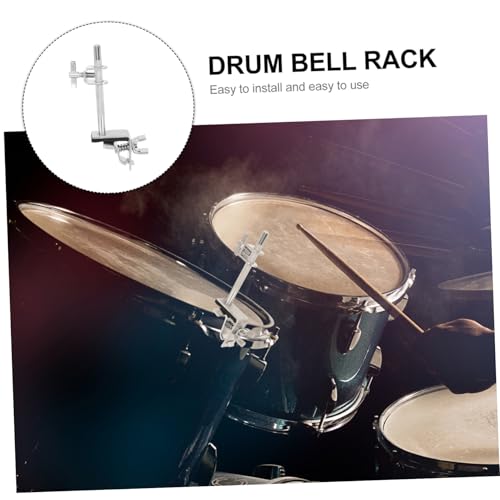 Alipis Soporte Clamp para Cowbell para Batería miniatura 7