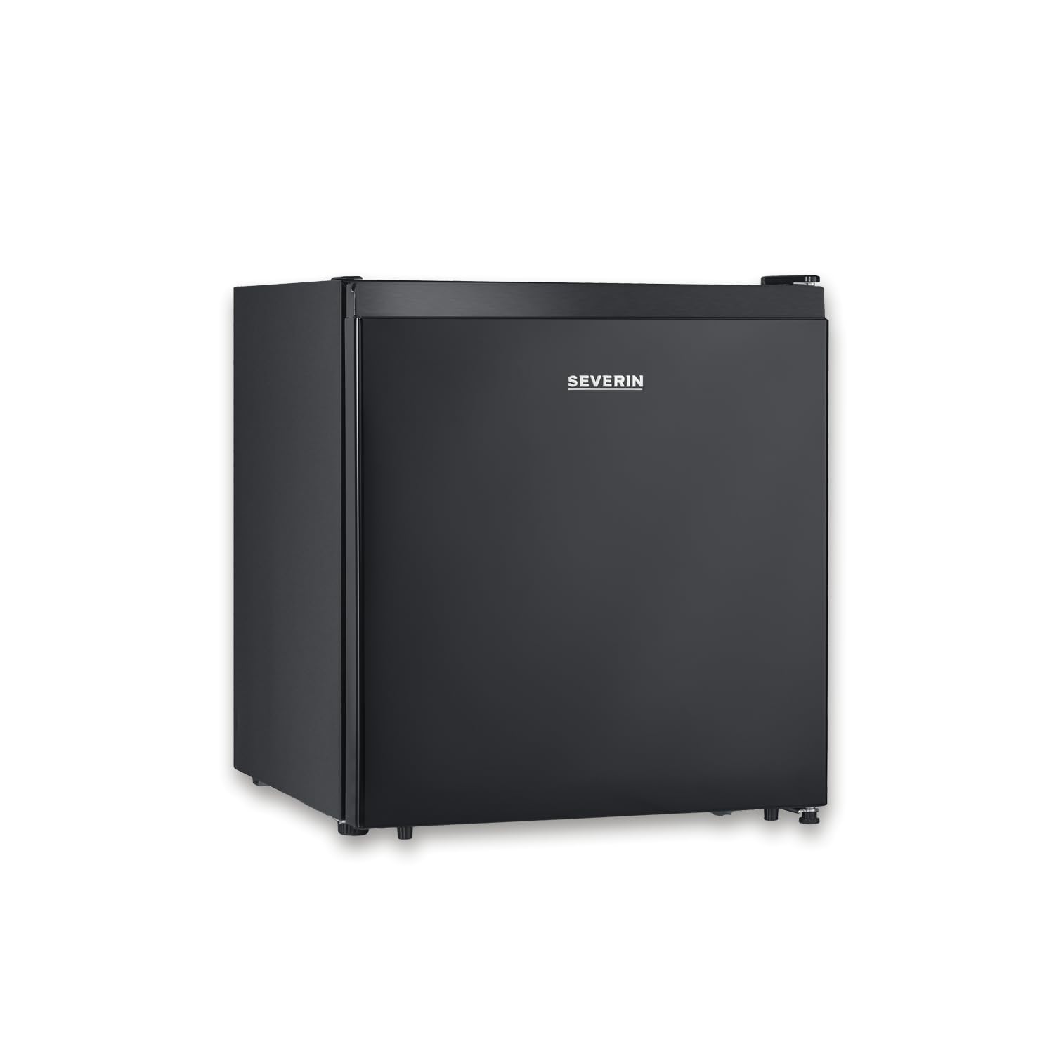 SEVERIN Mini nevera con compartimento de baja temperatura, nevera pequeña con estante intermedio, mini frigorífico de bajo consumo para hogares pequeños, 45 litros, negro, KB 8879