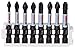 Price comparison product image Bosch Professional 8-piece Impact Control Screwdriver Bit Set (Pick and Click, impact driver accessories)