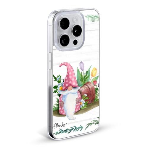 Funda de gel suave para iPhone 13 con diseño Paul Brent Gnomo de Primavera 2