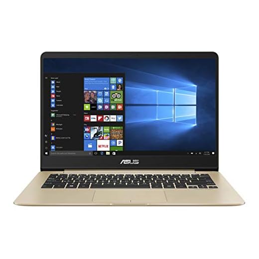 ASUS ZenBook UX430UA-GV573T Intel Core i5 8th Gen 14-inch FHD Thin and Light Laptop (8GB RAM/256GB SSD/Windows 10/Integrated Graphics/1.30 kg), Gold