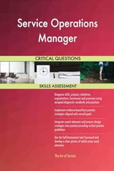 Paperback Service Operations Manager Critical Questions Skills Assessment Book