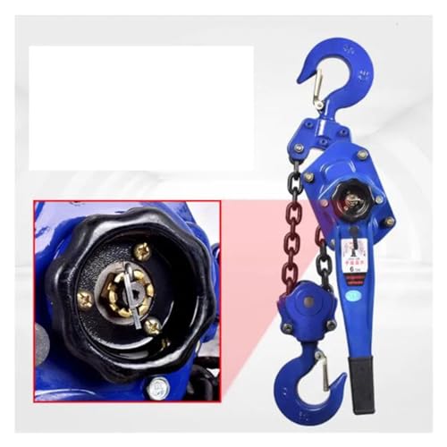 Polipasto manual de cadena con gancho de tracción para elevación cómoda 7