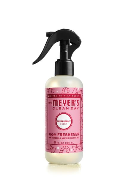 Image of Mrs. MEYER'S CLEAN DAY Room Freshener 4 Pack Variety Pack, Iowa Pine, Peppermint, Gingerbread, Snowdrop, 8 Fl Oz Each, 1 CT