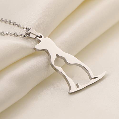 KUIYAI Dog Cat Necklace for Animals Lover Pets Necklace Personalized Gift4