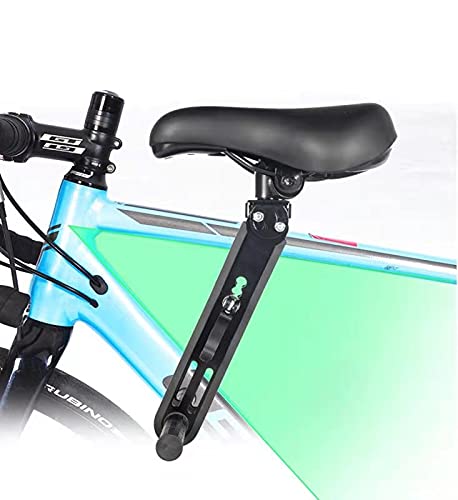 ASJN-Kids-Bike-Seat-and-Handlebar-Accessory-Combo-PackDetachable-Front-Mounted-Child-Bicycle-Seats-Compatible-with-All-Adult-Mountain-Bikes-black