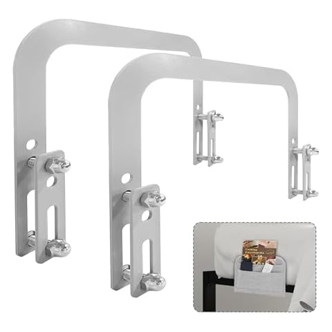 Skuehod Mattress Stopper Prevent Sliding for Metal Platform Bed Frame, Mattress Retainer Bar for Adjustable Bed Base Cover