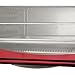 Brentwood Toaster Oven Stainless Steel, 4-Slice, Red
