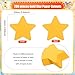 MixTeach 200 Pcs Gold Star Cutouts 4 Inch Double-Sided Yellow Paper Stars, Die-Cut Star Shapes for Bulletin Board, Classroom Wall Decor, School Craft Projects, Party & Event Decorations