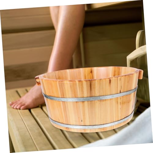 Balde de Madera para Spa de Pies y Pedicura miniatura 5
