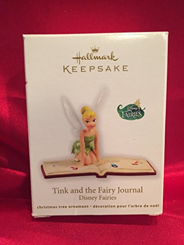 Tink And The Fairy Journal - Tinker Bell 2012 Hallmark Ornament