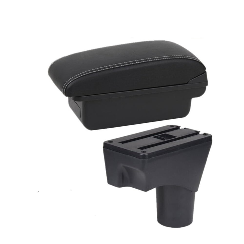 Aierdeyp A1 Black White Nousb Car Armrest Box For Nissan For March Micra K13 Mk4 Iv For Sunny