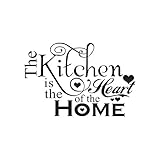 Matériau : PVC JWJQTLD Autocollant Mural，La Fresque Murale PVC Cuisine Chambre À Coucher Salle De Séjour Cuisine Accueil Wall Sticker Art Déco, Convient pour Toutes Les Surfaces Lisses