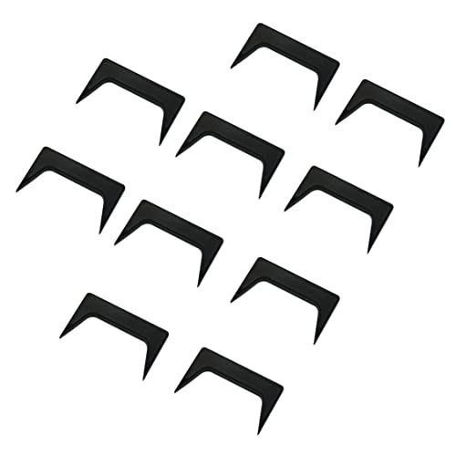 UPTTHOW 10PCS Pinch Dogs Woodworking 1.5inch Wood Clamps Square Back Tapered Legs Woodworking Glued Panel Table Stool Top Plank Edge Post Assembly Clamping Tools 1.5