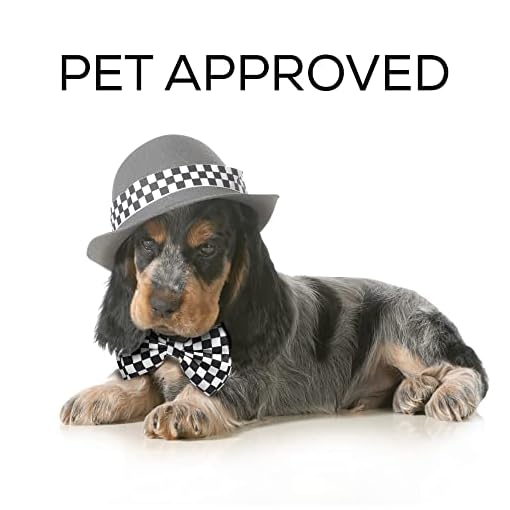 Pre-Tied Bow Tie - Black and White - Image 7