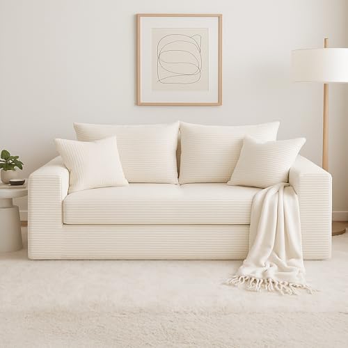 cidludto Convertible Sofa Bed, 3 in 1 Loveseat Folding Couch Bed Foldable - Chaise Lounge Chair &...