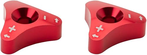 Tusk Billet WP - Perillas de ajuste de horquilla rojas compatibles con KTM 300 XC-W 2019-2023500 EXC-F 2017-2023 compatible con Husqvarna TE300