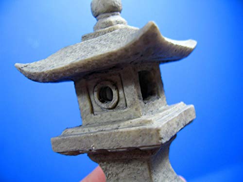 Japanese Garden Decoration 4.8X 4.8x10cm Aquarium Ornament Decor Fish Tank