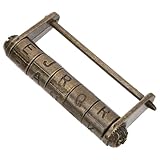 Serrure à code pour armoire – un design rétro chinois unique inspiré des serrures anciennes qui apportera une touche d'originalité à votre intérieur. serrure décorative vintage