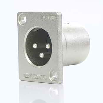 307★ITTキャノン　レセプタクル　3Pメス ITTキャノン XLR2A-31-F77 XLR型メスレセプタクル（2pin