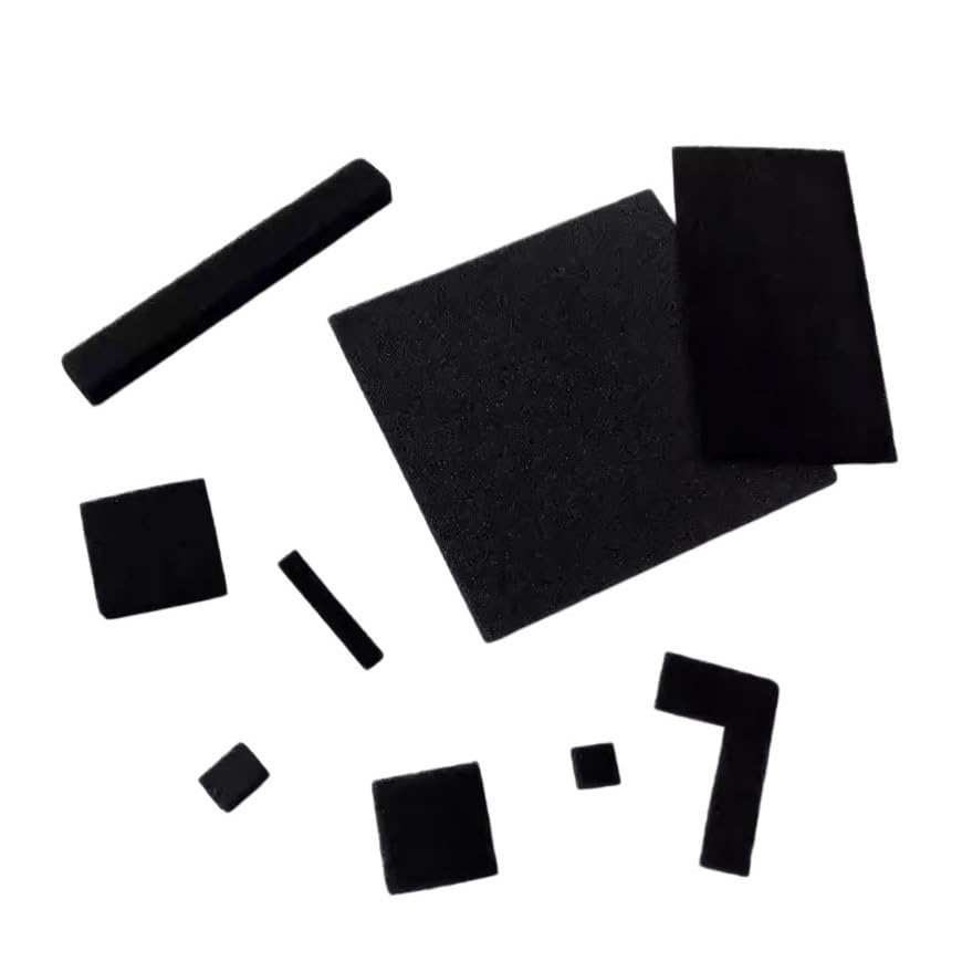 Espuma de carbono vítreo reticulado de 10x10x2mm: solucione el sobrecalentamiento en su laboratorio