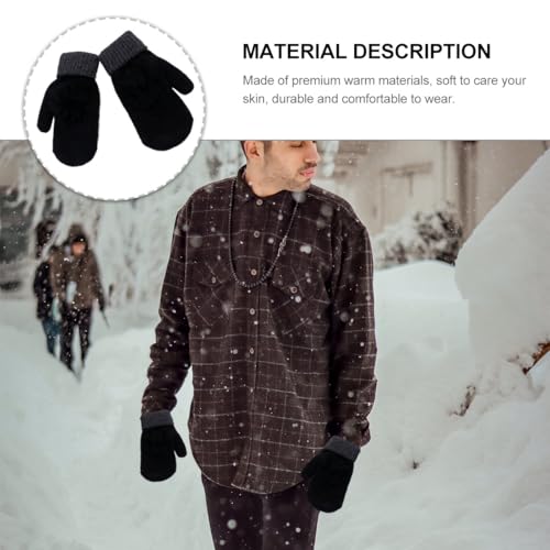 Guantes de cachemira para mujer YARNOW con forro polar elastico 3