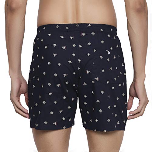 Image of Longies Men's Cotton Printed Regular Boxer Shorts