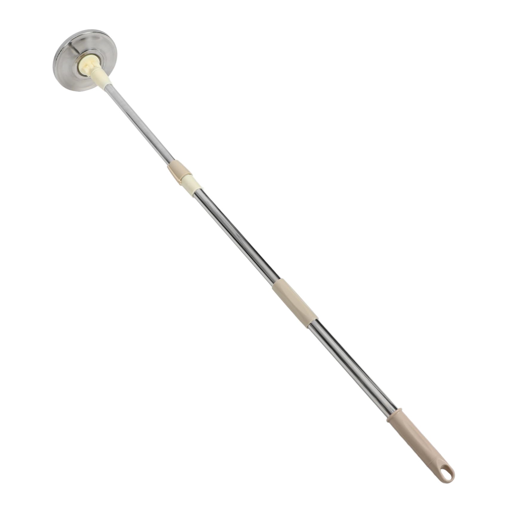 Beavorty Rotating Mop Handle with Detachable Mop Head Reinforced Design for Easy Maneuvering and Heavy Duty Use