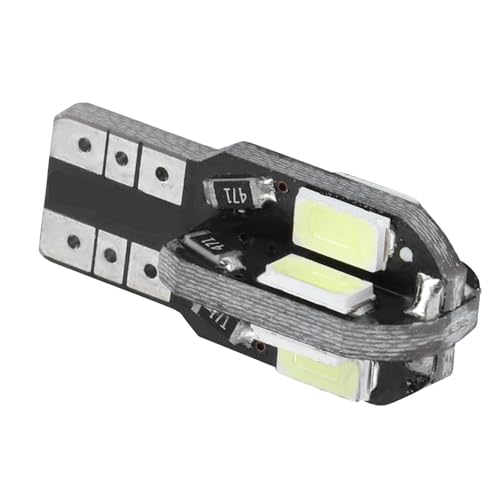 Qiilu 20 szt. 8 LED Żarówka boczna do samochodu T10 194 168 W5W 5730 G8k944 dla Canbus