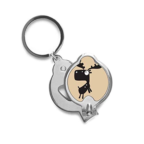 Coupe-ongles cerf cartoon DIYthinker pour coupe précise des ongles au quotidien