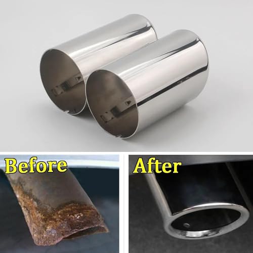 Silenciador de escape para solucionar la oxidación en tubos de modelos V60 S60 2011-2013 4