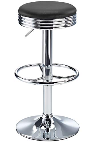 American Diner Tabouret de bar (Noir)