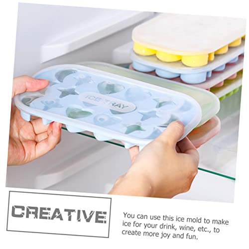 Bandejas para hielo de silicona Zerodeko 2 piezas miniatura 5