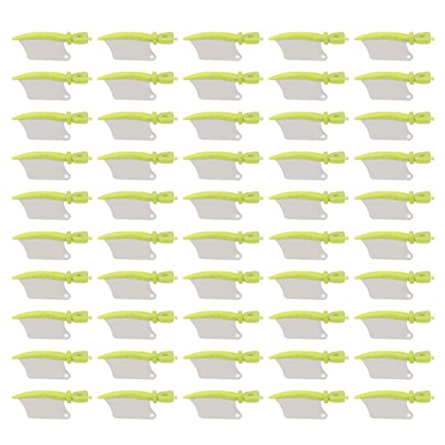 Fictory - Dental Wedges Interdental Teeth Wedge, 50PCS Teeth Interproximal Wedge Stainless Steel Heat Resistant Dental Matrix Material Tool (S)