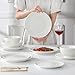 MALACASA Vajillas Completas 6 Personas de Porcelana Imagen de MALACASA Vajillas Completas 6 Personas de Porcelana
