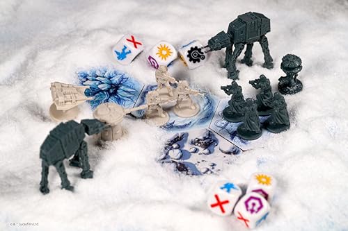 Days of Wonder, Star Wars Battle of Hoth – Strategisches Brettspiel für 2-4 Spieler ab 8 Jahren – mit 74 Miniaturen & 17 Szenarien – Imperium vs. Rebellen – Familien- & Kennerspiel – Bild 7