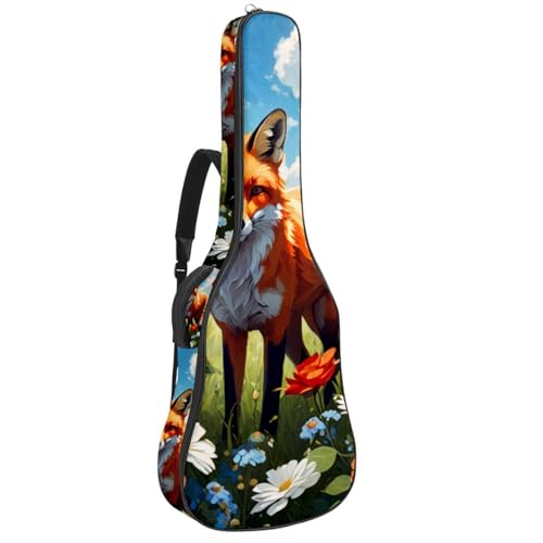 Sac guitare acoustique étanche idéal pour cours de musique et trajets