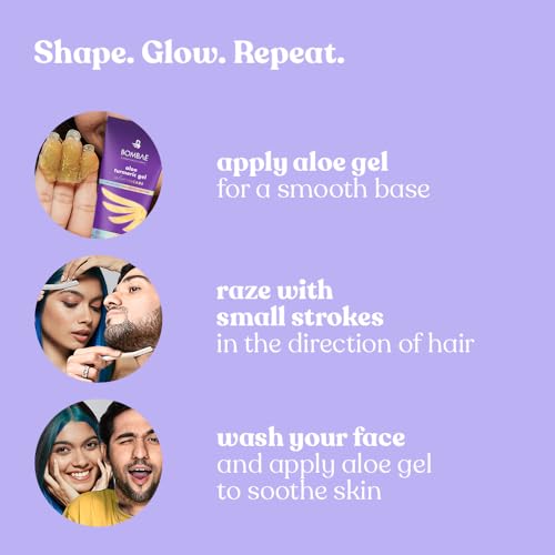 Bombay Shaving Company Face & Eyebrow Razor (Pack of 4)