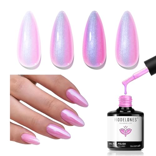 Image of modelones Gel Nail Polish Set 009, 0.24 Fl Oz (Pack of 6)