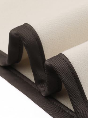 Allegra K Elegant Pea Coat for Women's Scarf Jacket with Pockets Button Down Casual Fall Winter Coats2