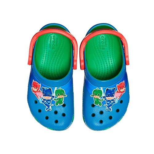 CROCS Cls Fl Iam Pj Masks Clog T - Grass Green - C9 , 207916-3E8-C9, Kids Unisex , Grass Green , C9