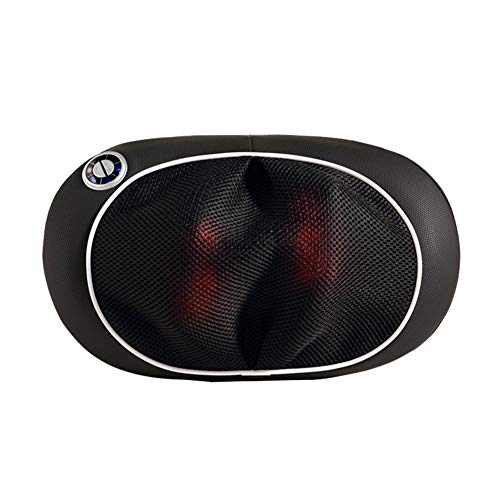 Preisvergleich Produktbild LTLGHY Nackenmassagegerät, Elektrische Massagegerät Mit Wärmefunktion Für Schulter Nacken Rücken, Shiatsu Massagekissen Wärmefunktion Massager, 3D Rotation Masseur Massage Für Haus Büro Auto