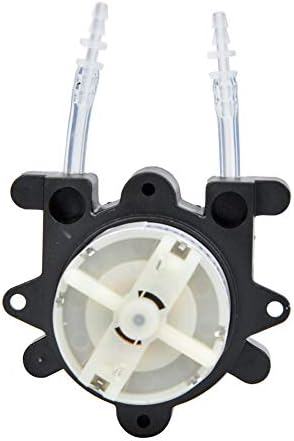 Yosoo Health Gear 12V Peristaltic Pump, Laboratory Bioengineering Biochemical Pump, DC 12V Mini Vacuum Pump for Lab Analytic DIY G528 Bioengineering Analysis Accessories(2x4mm Rubber Tube)