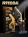 RTTOOA Propane Torch Head, GJ-8000pro High Intensity Torch Head, Trigger Start Gas Torch Kit for Propane, Pencil Flame Welding Torch Fuel by Mapp/Map/Propane, Soldering, Cooking（CSA Certified)