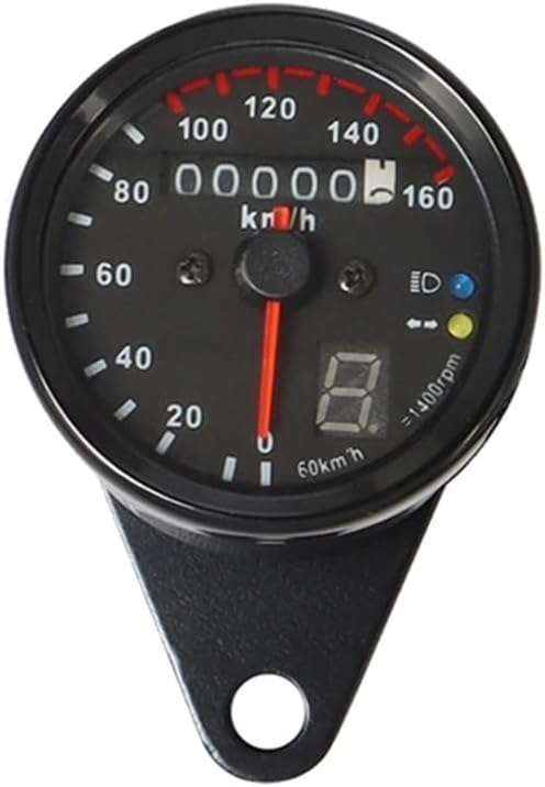 Speedometer Odometer Meter Odometer Tachometer Motorcycle Accessories Backlight Speedometer for Iron Horse Earth Repair Part H9EE Motorcycle Speedometer